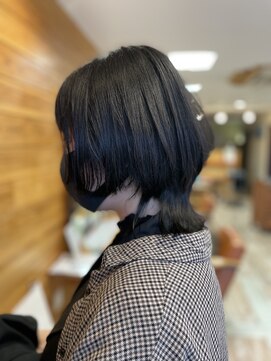 クロック バイ オハナ(Clock by Ohana) 大人可愛い30代40代50代マッシュショートボブウルフカット