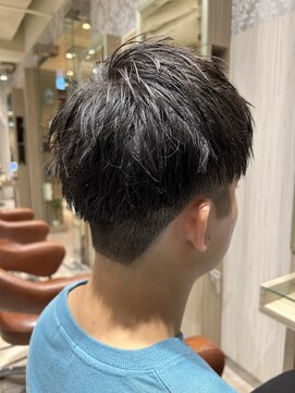 ビス リアン 川口店(Vis lien) 30代40代メンズビジネスナチュラルブラウン爽やかツーブロ