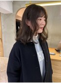 透明感髪質改善ベージュダブルカラーミルクティーグレージュ