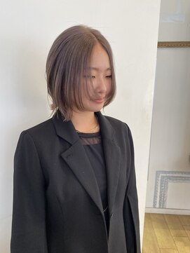 コワファースト 大分(COIFF1RST) グレージュカラー