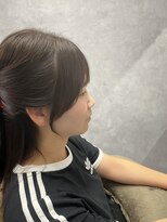 ナンバー 大分中央町店(N°)&nbsp;【MIKOTO】@mikoto_newi　「髪質改善」顔周りカット＊