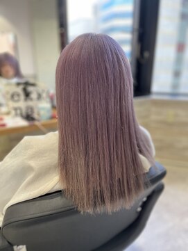 リーオオサカ(Lee Osaka) Wカラー×ピンクラベンダー×東芽生