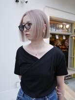 ヨー(Yoh-)&nbsp;【ミルクティーベージュ/阿部達哉】ブリーチ/ハイトーン