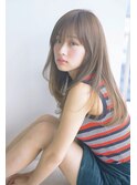 透明感ストレート