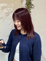 ゼスト 中野店(ZEST)&nbsp;【zest中野/セイラ】レイヤー×カシスレッドカラー