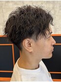 ツイスパ×フェードで男前度急上昇！