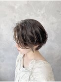 今っぽショートにニュアンスパーマを♪