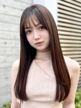 スペイディック 中目黒(SPADIC) 潤いたっぷり艶髪/ベージュカラー/前髪あり