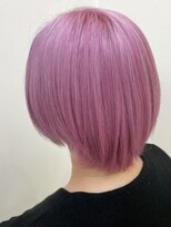 ジェムヘアスタジオ 湘南平塚南口店(Gem Hair Studio)&nbsp;ガーリー感たっぷり柔らかピンク【Gem 神原】