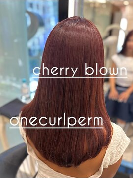 アピッシュ ギンザ(apish ginza) 浅子小百合/秋カラーチェリーブラウン