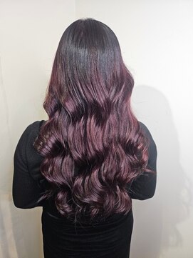 コロ(COLO) 【吉祥寺】グラデーション ブリーチ　パープル