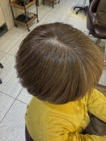 インプレッション(impression produced by LA’BO) 【札幌/impression佐藤】白髪ぼかし/柔らかいアッシュベージュ