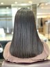 髪質改善剤入りカラー＆カット＆３step【髪質改善トリートメント】￥9,900～