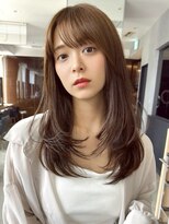 ケーツー エソラ池袋店(K-two) ロングレイヤーカット*顔周りカット*髪質改善トリートメント