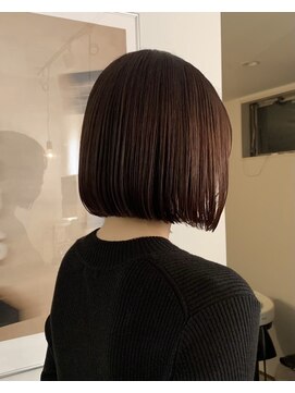 デトゥール(DETOUR.) bob / red brown