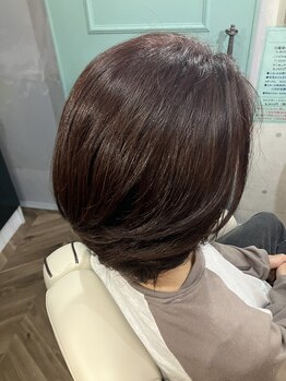 ミンミン(minmin)の写真/【初石駅徒歩8分/女性専用白髪染め専門店♪】髪と頭皮に優しいカラー剤で、健康的な美しい髪へ導きます◎