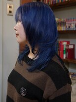 ワンダーヘアーグルーミング(WANDER Hair grooming)&nbsp;ディープブルーレイヤー