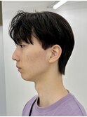 ダウンパーマ/センターパート/韓国風/藤沢美容室