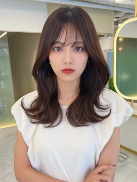 エトワール バイ ヴィンス(etoile by vince) 韓国風/レイヤー/前髪/顔まわり/小顔/2wayバング/髪質改善/縮毛