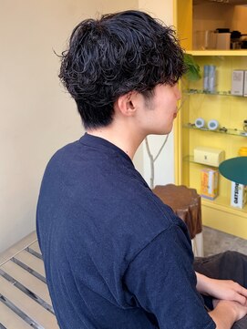 ヒントステーション(HINTSTATION) 〈浅草美容室〉メンズニュアンスパーマ