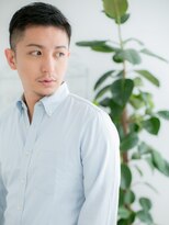 ネル 仙台(Nelu) 仙台/髪質改善/ローフェード×スリックバックビジネスショートf