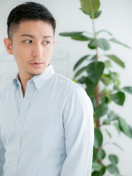 ネル 仙台(Nelu) 仙台/髪質改善/ローフェード×スリックバックビジネスショートf