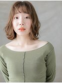 ハイライトブリーチなし小顔ハッシュレイヤークラゲヘア30代Te2