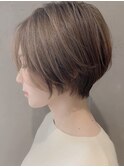 ショートカット髪質改善ショートボブ大人ガーリー韓国ボブ