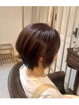マリーチ(marichi)&nbsp;ショートカット×暖色カラー