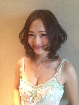 フェリシータ 緑地公園店(felicita) 黒髪に似合う＠エッジモード抜け感ナチュラルセミディ