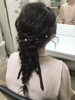ヘアーアンドメイク トミー(Hair&Make Tommy)&nbsp;編み込みアレンジ