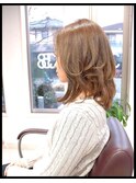 渋谷系・外国人風グレージュカラー