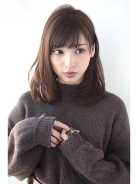 ミラリー 横浜(Mirareee) ひし形 好印象◎小顔 無造作カール  ボブディ丸みショート横浜