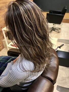 ネスタ ヘアー グラウンド(NESTA hair ground) ハイコントラストグレージュ