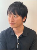 モテ黒髪ナチュラルショート