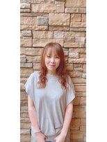 エノモト(ENOMOTO) 小顔ハイライトハニーベージュ無造作パーマロングレイヤー