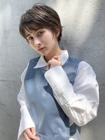 カナン(CANAAN)&nbsp;オリーブグレージュ/ショート/ブリーチなしダブル/表参道/原宿