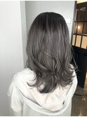 バレイヤージュ、ハイライトカラー