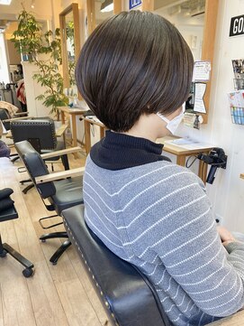 オーシャン(Ocean) ［OCEAN Hair&Life 水田成美］30.40.50代人気☆前下がりショート