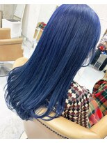ヘアアトリエコモノ(hair l'atelier KoMoNo) KoMoNo×ケアブリーチ×ブルー