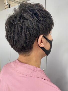 オリンテ バイ レシッド 表参道(orente by rcid) ニュアンスパーマ束感マッシュショートモテ髪シークレットパーマ