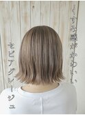 10代20代 ブリーチ必須 くすみ感がかわいい セピアグレージュ