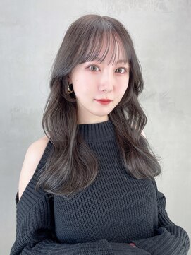 アイティー バイ アルバム 中野店(IT by ALBUM) ワンホンヘア_グレージュカラーボブウルフココアベージュ_39015