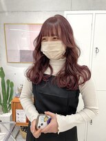 ローウェ 渋谷(Louwe)&nbsp;大人気ピンクブラウンカラー♪《misaki》