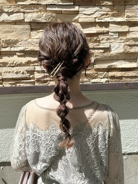 エトワ(ETOWA) 編みおろしヘアー