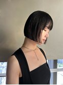 ボブ/ミニボブ/ぱつっとボブ/顔まわりカット/顔まわり/表参道