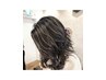 ヘアカット+バレイヤージュハイライトミックスダブルカラー￥19250