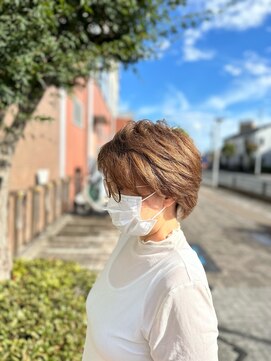 ラクヘアー 上福岡店 グレーヘアーハイトーン