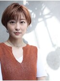 20代30代40代『おしゃれ丸みショート』Ash清瀬店