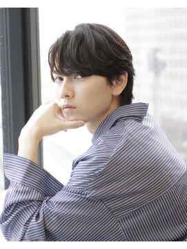 ネクストメンズ 表参道(NEXT men's) ウルフ/アッシュブラック/カルマパーマ/ベリー/ウルフ